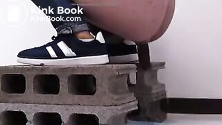 Woman Pooping Angle 2