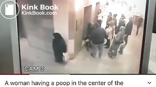 Woman shit hospital