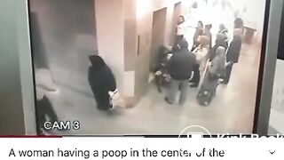 Woman shit hospital