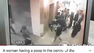 Woman shit hospital