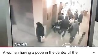 Woman shit hospital