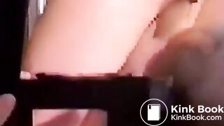 Mistress clogged the human toilet