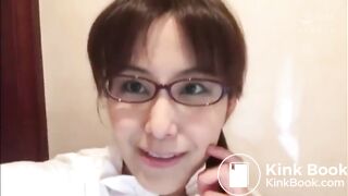 Japanese mature poop selfie