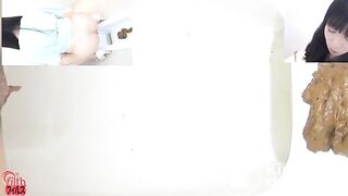japanese girl poop - video 106