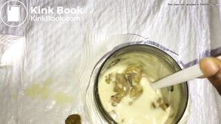 BLACK GIRL SHITTING IN ICE CREAM POT