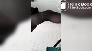 Girl makes yet another big mess in her diaper