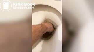 got a thick, smelly turd out of the toilet