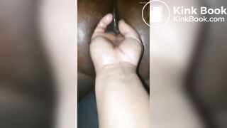 Fisting shitty ebony ass -2