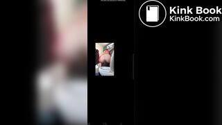 Girl releases big turd in the toilet. Huge log