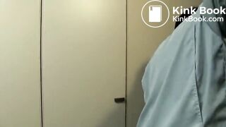 the toilet cleaner secretly spies on the students