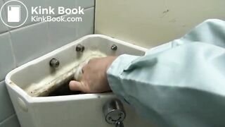 the toilet cleaner secretly spies on the students