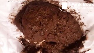 Huge Solid Panty Poop