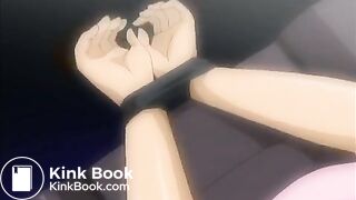 Hentai nurse zapped until she pisses and shits