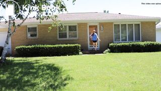 Girl has diarrhea outside