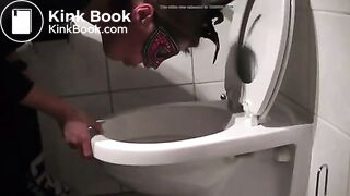 Masked Woman Throws up shit