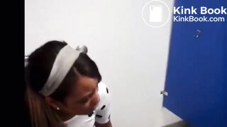 Hot girls poops in school
