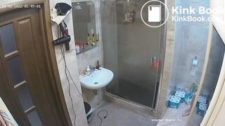 Woman pooping in Toilet 183