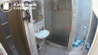 Woman pooping in Toilet 183