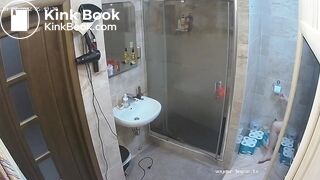 Woman pooping in Toilet 183