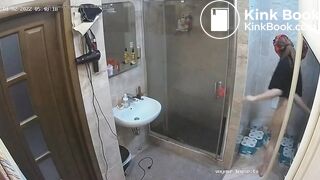 Woman pooping in Toilet 183