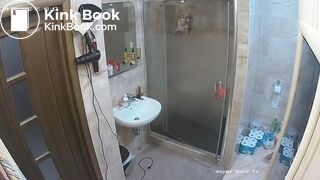 Woman pooping in Toilet 183