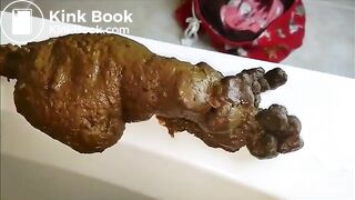 Sexy girl shitting compilation - video 2