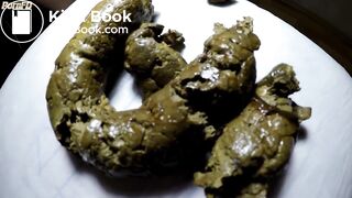 Sexy girl serves up your shitty dinner