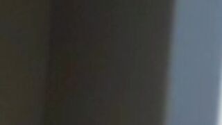 Girl farting and pooping on toilet - video 7