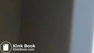 Girl farting and pooping on toilet - video 7