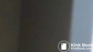 Girl farting and pooping on toilet - video 7