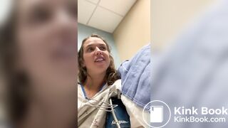 pooped her pants at hospital
