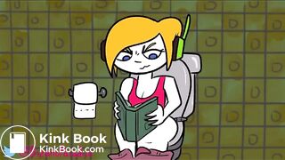 Curly Brace Taking a Dump (Cave Story NSFW Animation)