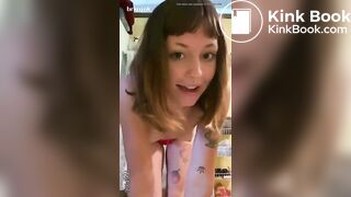 cutie poops back POV