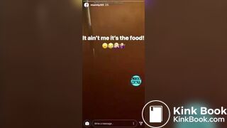 Black girls explodes toilet