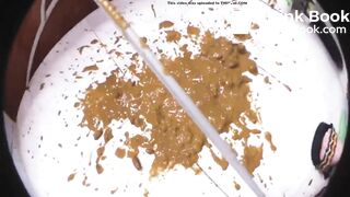 Juicy ass spewing liquid shit