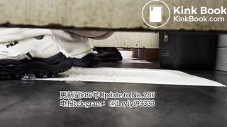 Beautiful girl poops in the toilet 76