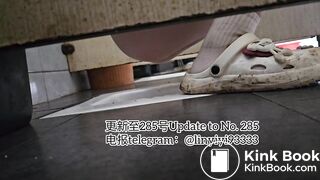 Beautiful girl poops in the toilet 77