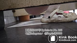 Beautiful girl poops in the toilet 77