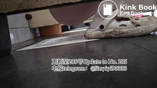 Beautiful girl poops in the toilet 77