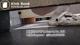 Beautiful girl poops in the toilet 77