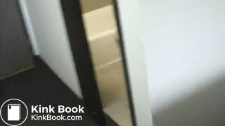 New girl enema toilet