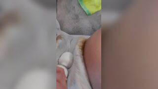 Mastubating in the messy diaper II