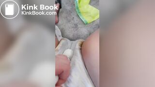 Mastubating in the messy diaper II