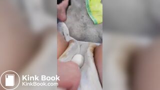 Mastubating in the messy diaper II