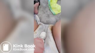 Mastubating in the messy diaper II