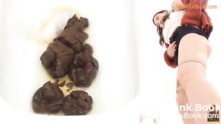 Asian girls pooping 6