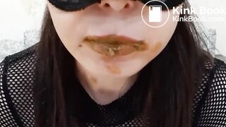 Swallows a mouthful of shit! This is the hard to swallo