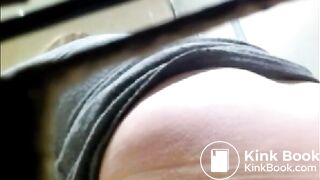 Big ass teen pooping