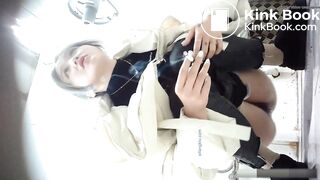 Baby face toilet peep!