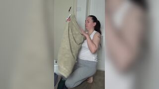 PAWG farting and pooping